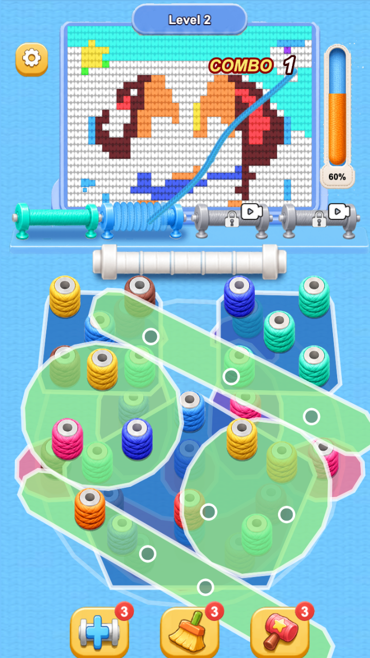 Cozy Loom: Yarn Sort screenshot 5