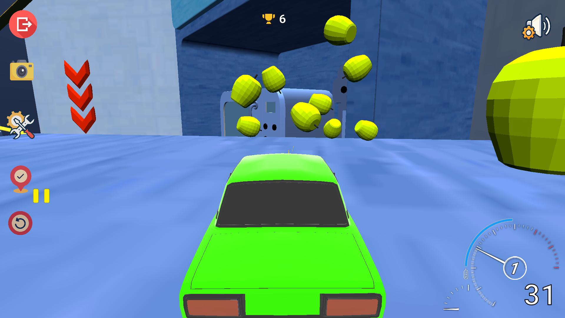 Mini Car: Room Parkour screenshot 3