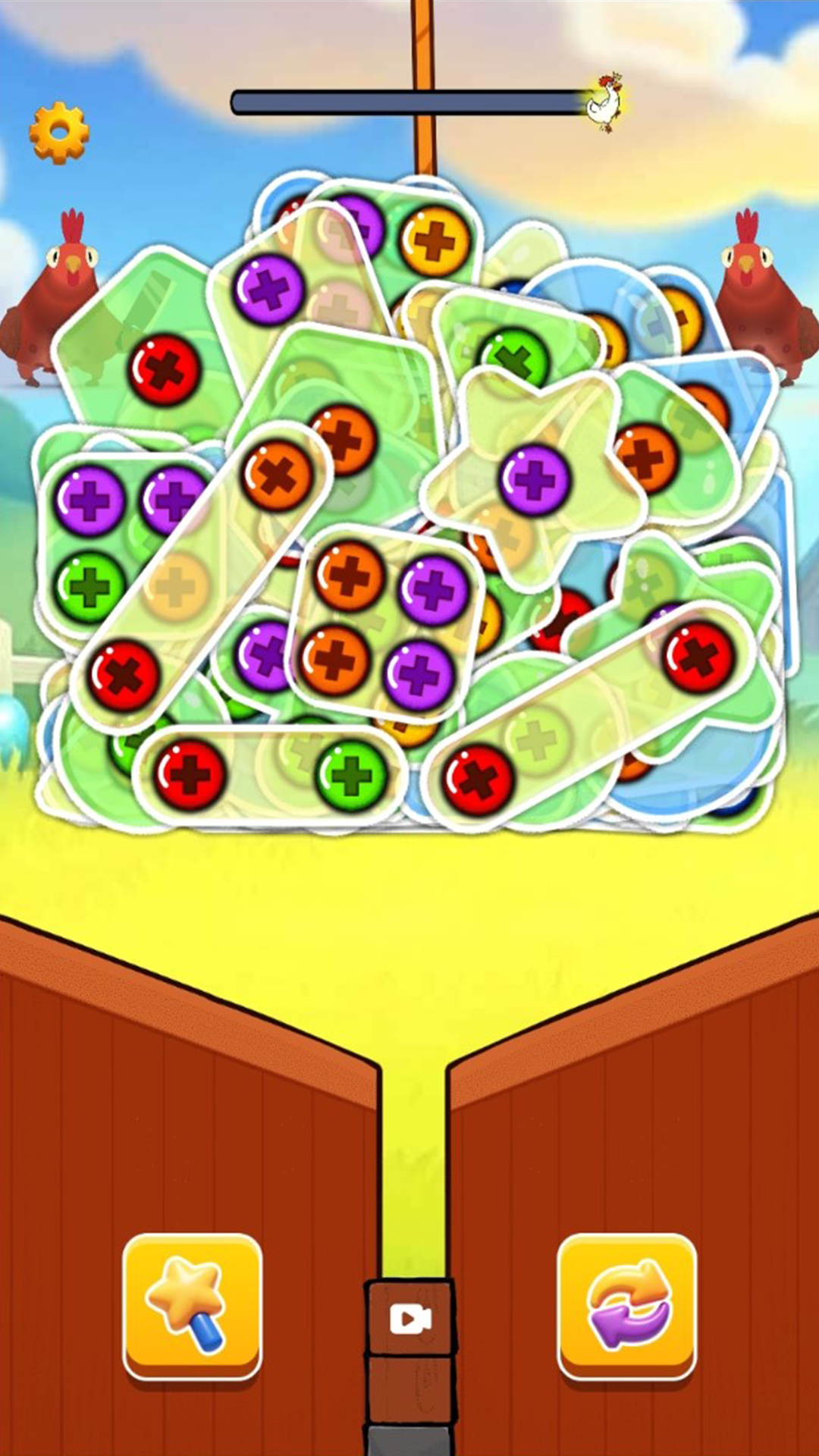 Colorful Screws: Save the Rooster screenshot 3