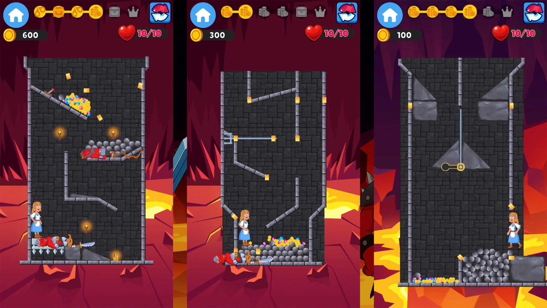 Hell Puzzles: Save the Princess — screenshot 4
