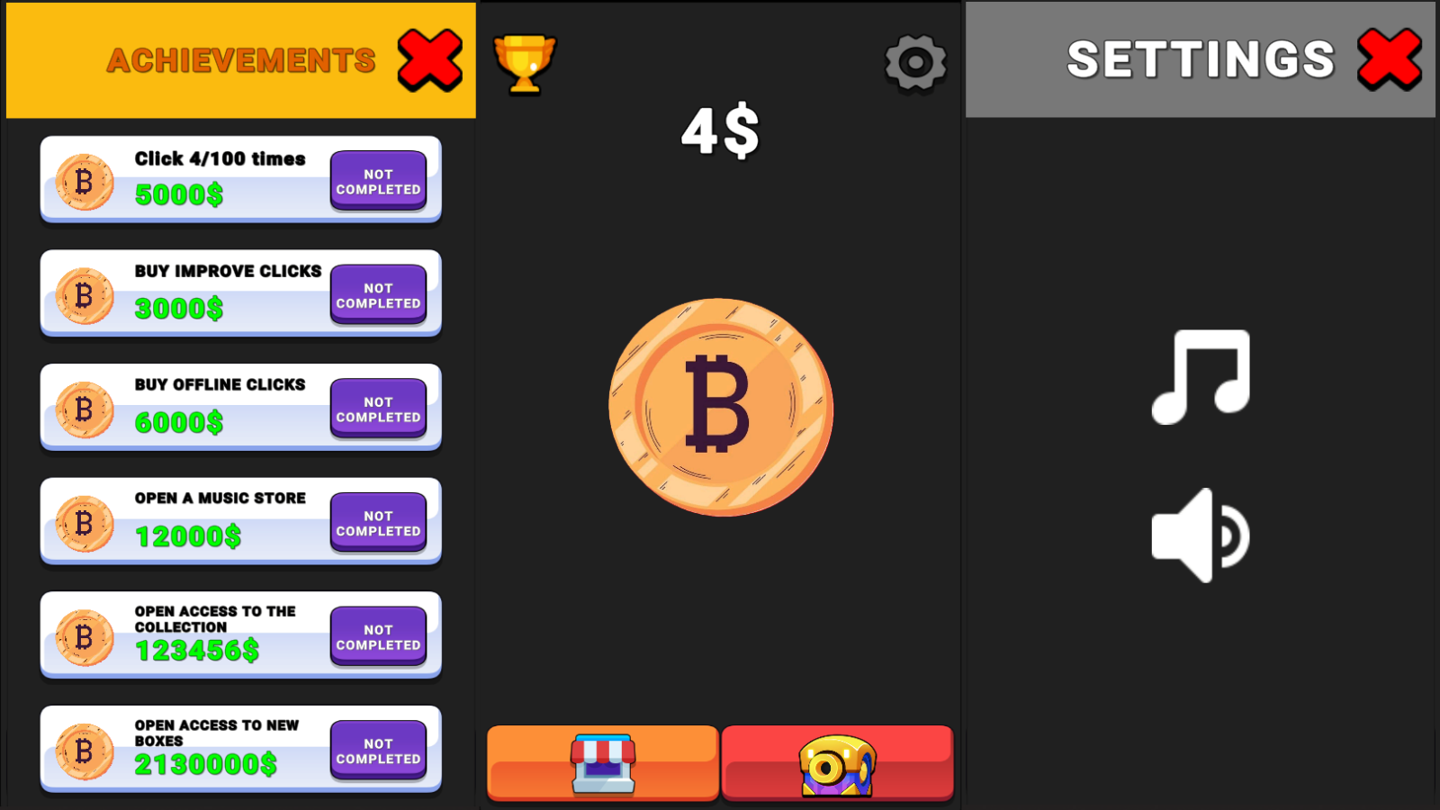 Clicker: Favorite games! — screenshot 4