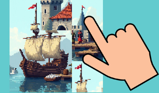 Pixel Slide Puzzle