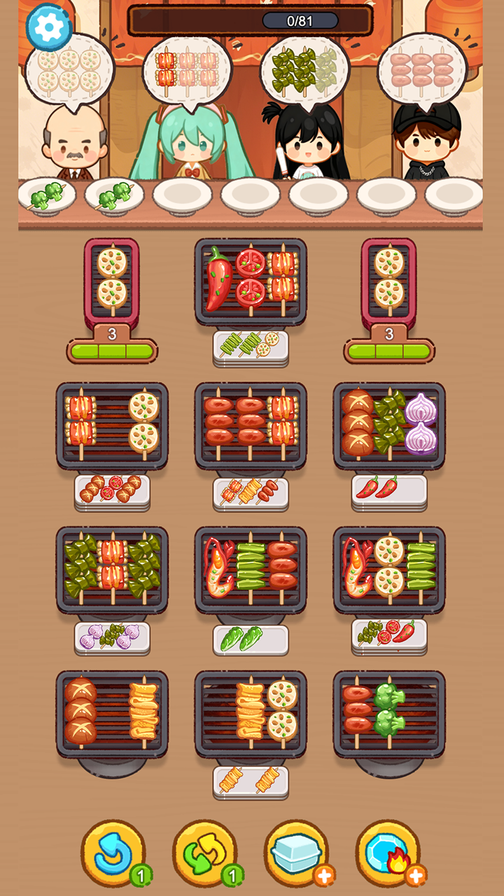 BBQ Match: Complete Orders screenshot 3