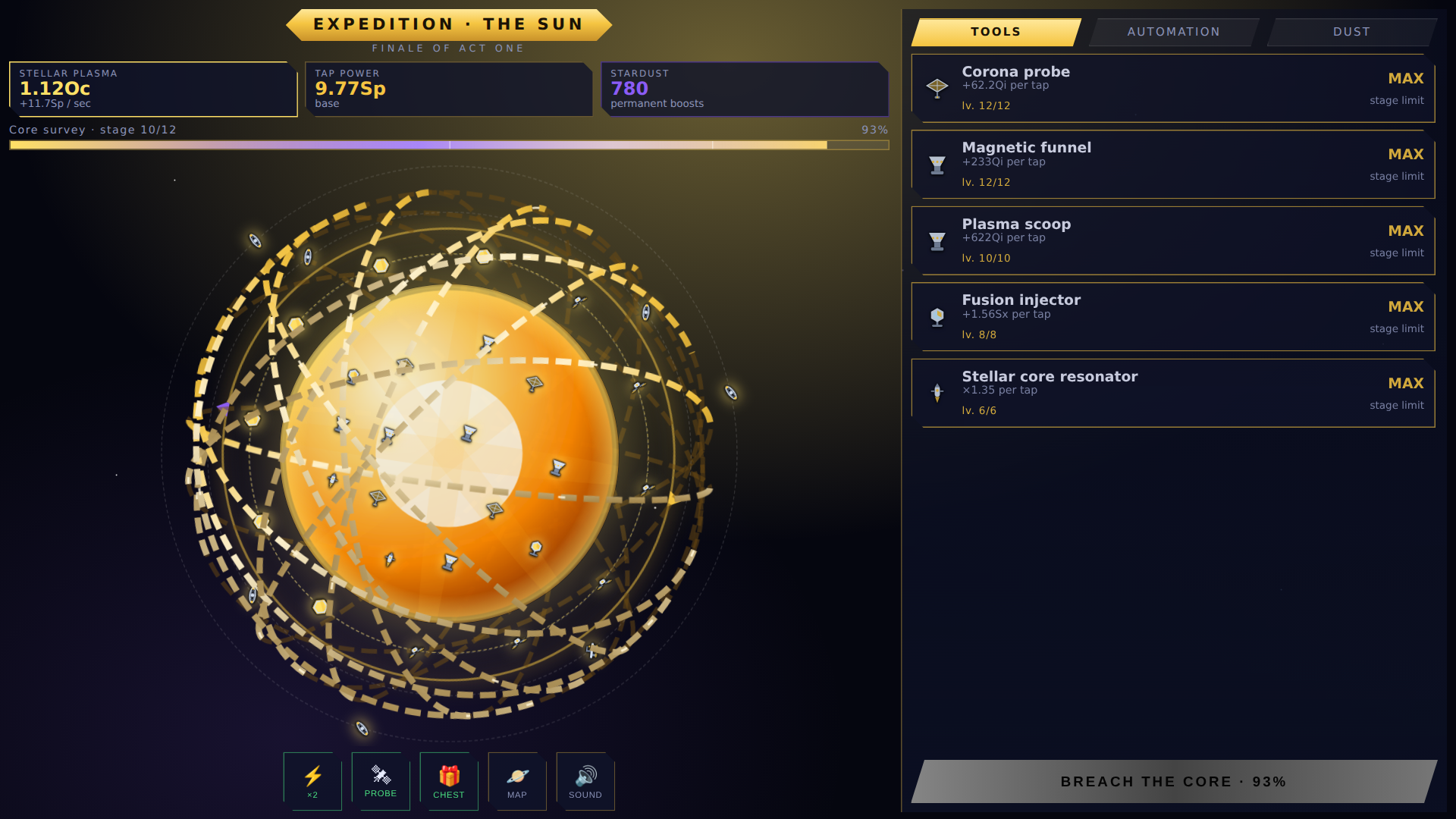 Expedition: Clicker to the Edge of the Universe — screenshot 2
