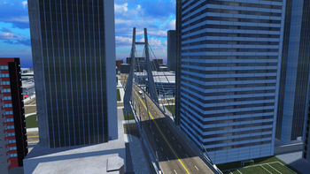 Online Car Destruction In A Big City