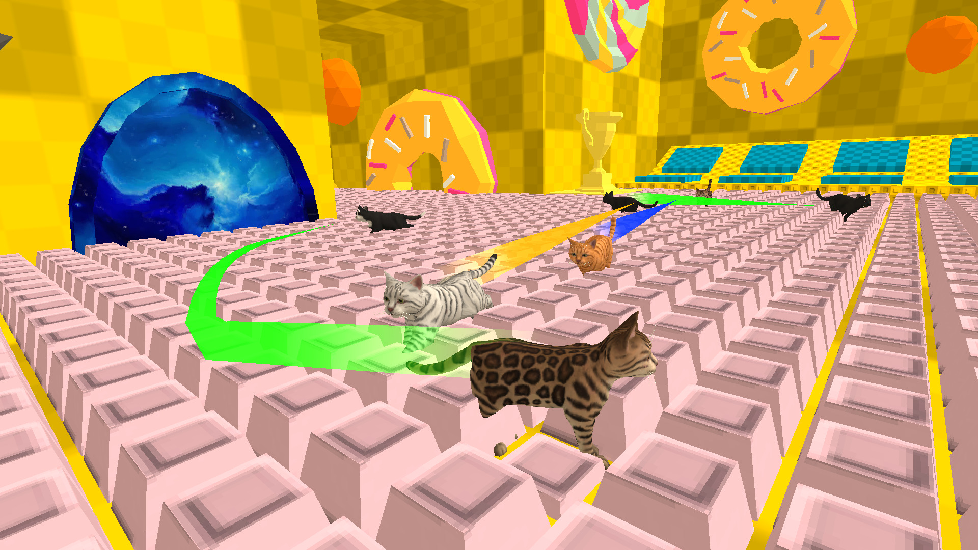 Obby Cat: Keyboard Escape screenshot 7