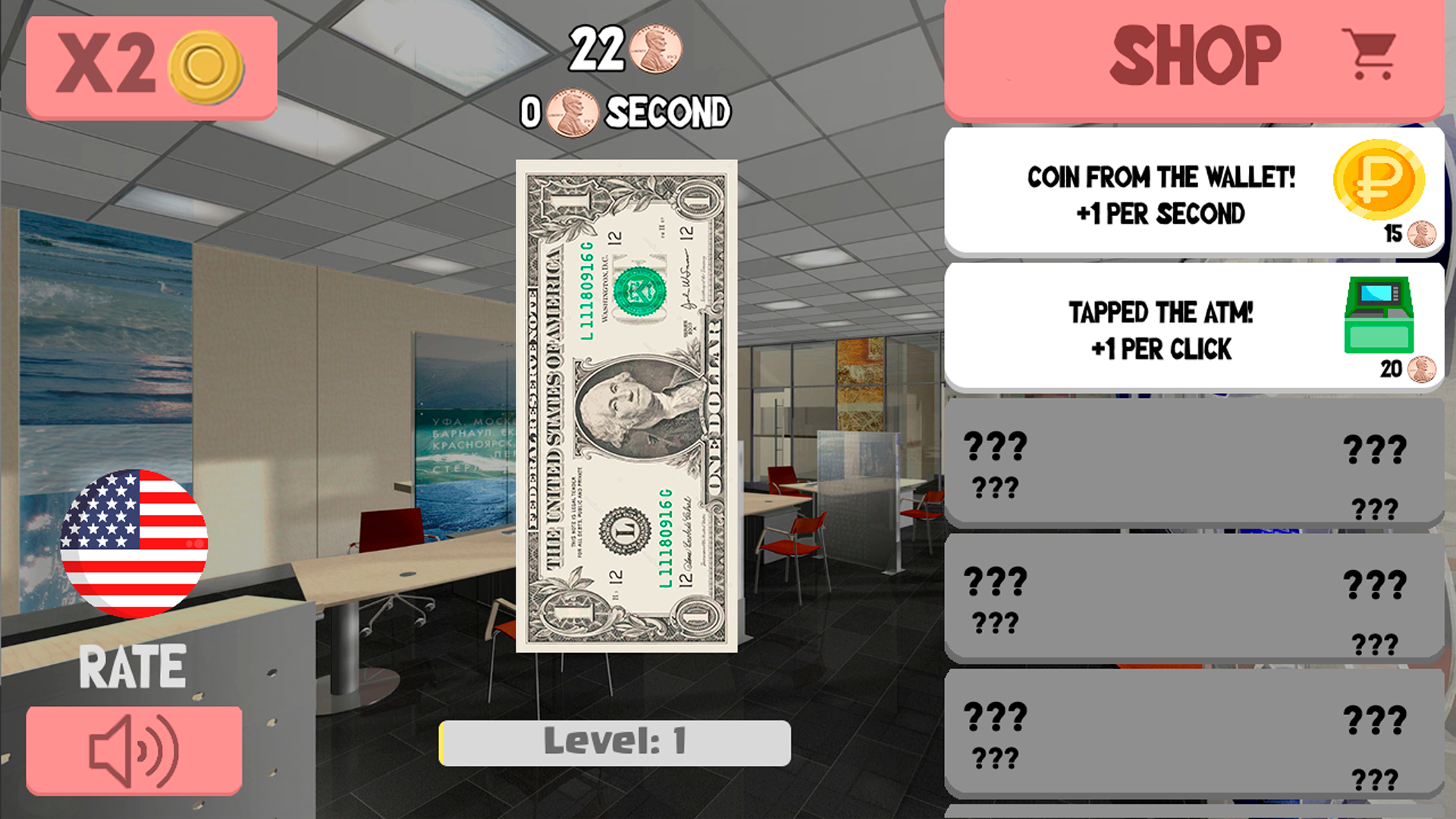 Clicker Dollars — screenshot 1