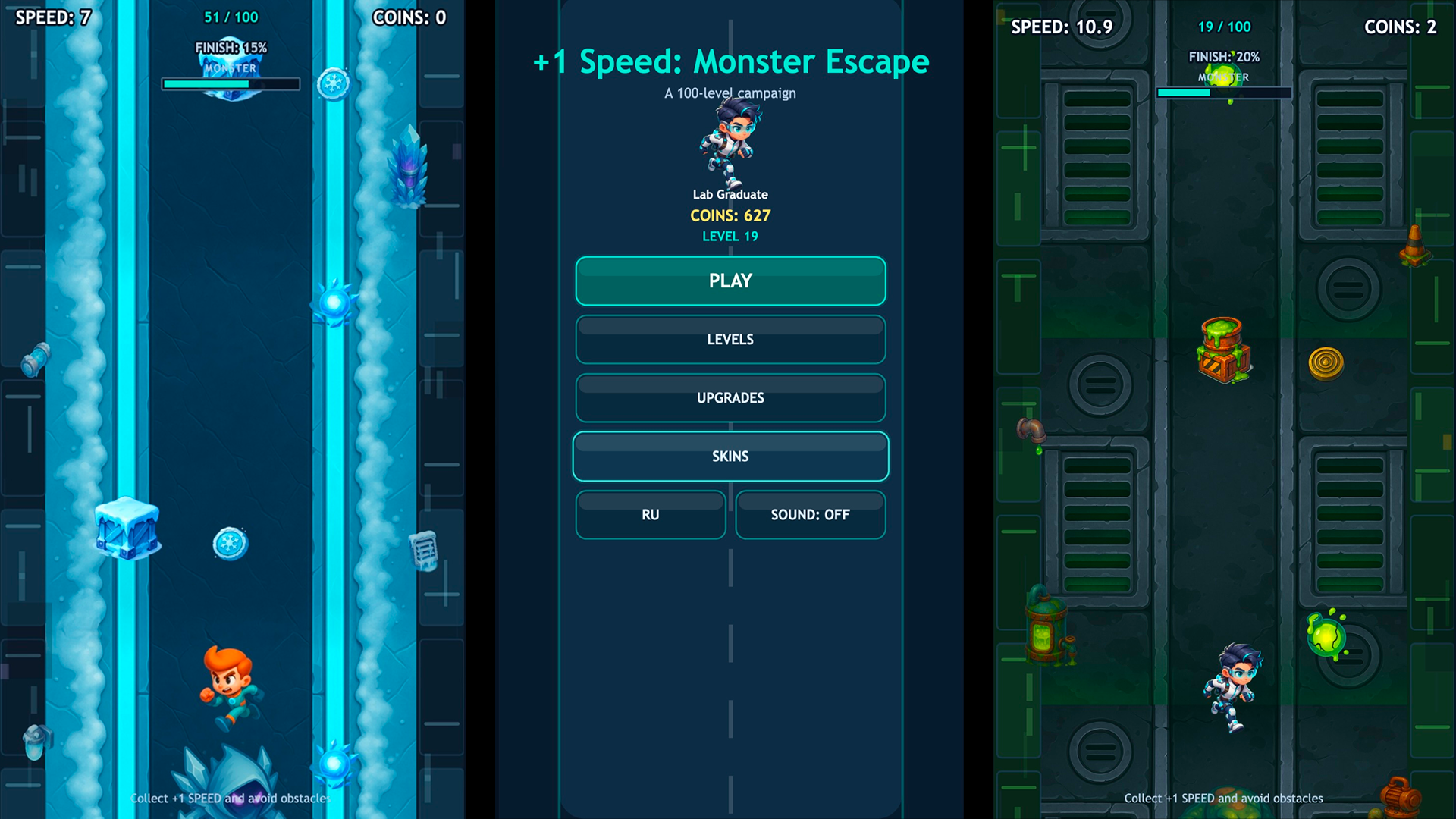 +1 Speed: Monster Escape — screenshot 1