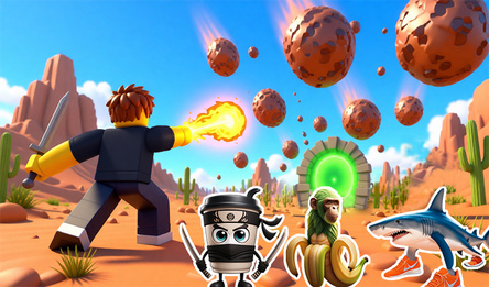 Obby: Rockfall and Brainrots