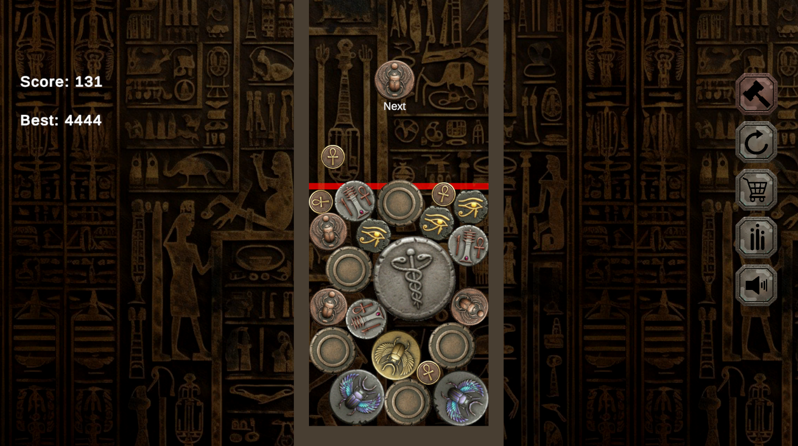 Merge of ancient coins — screenshot 1