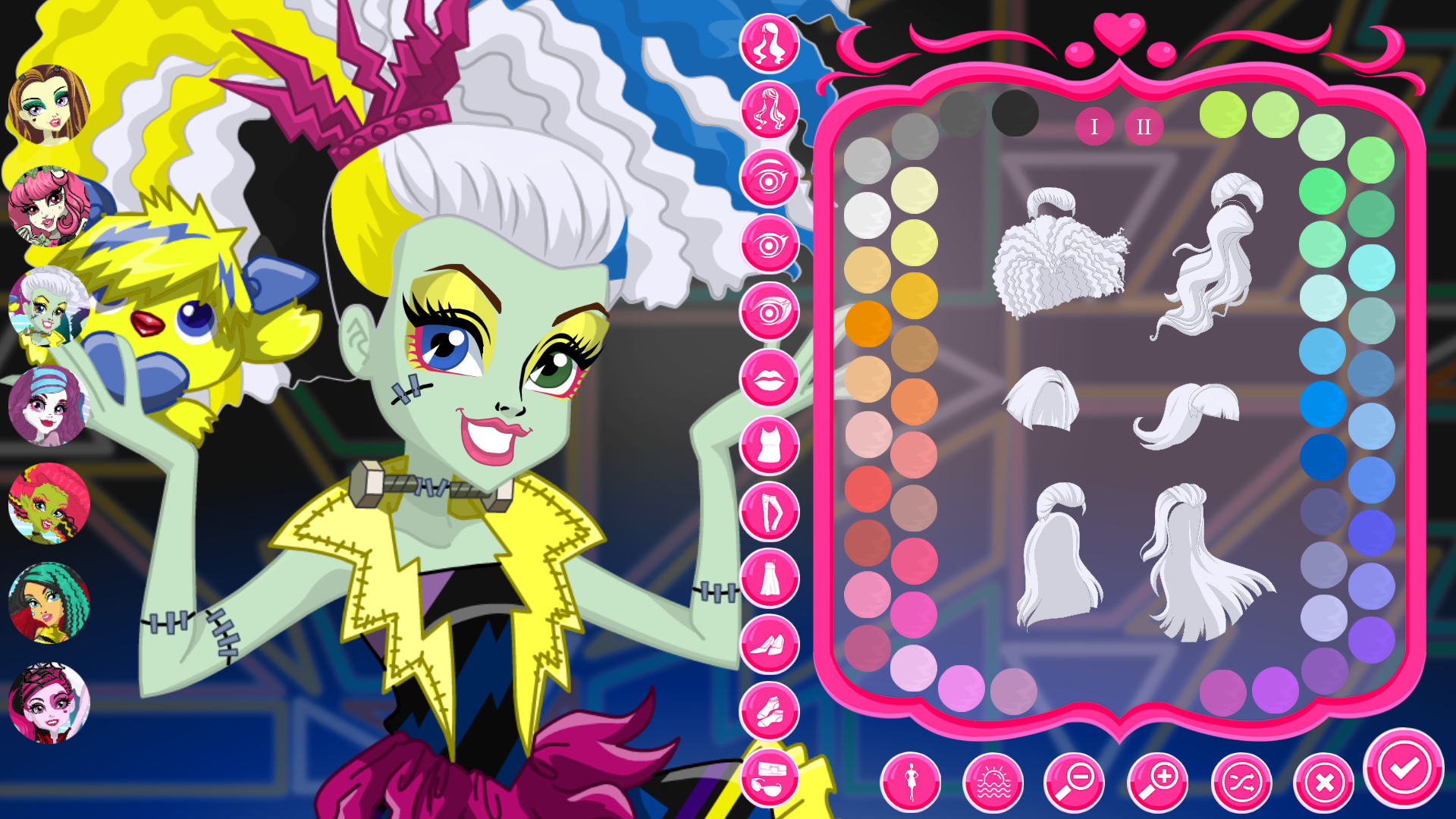 Dolls Monsters Dress Up screenshot