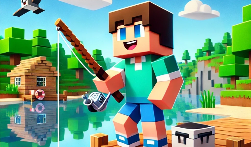 Noob fun fishing game cover