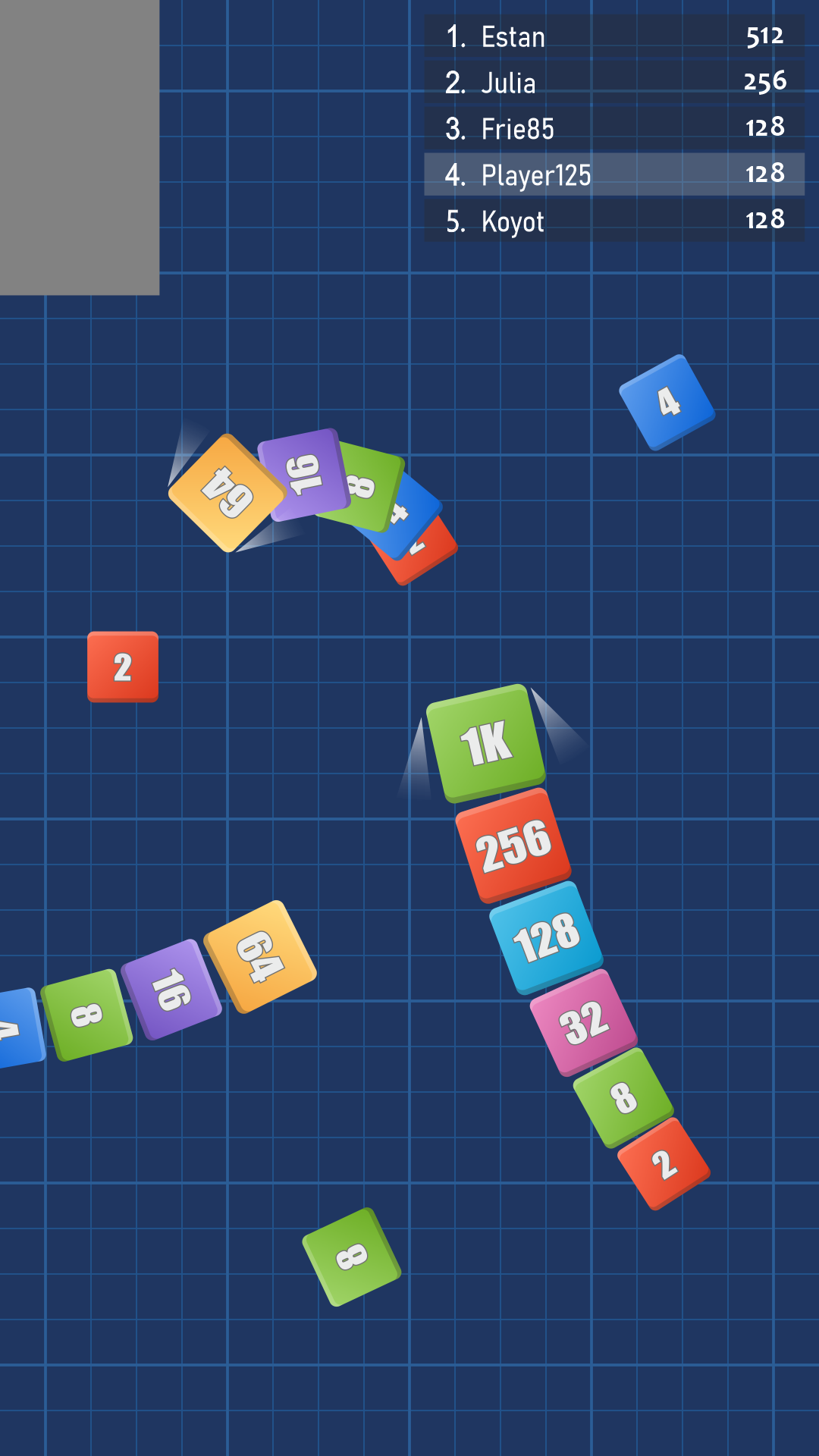 Snake Arena 2048 screenshot 5