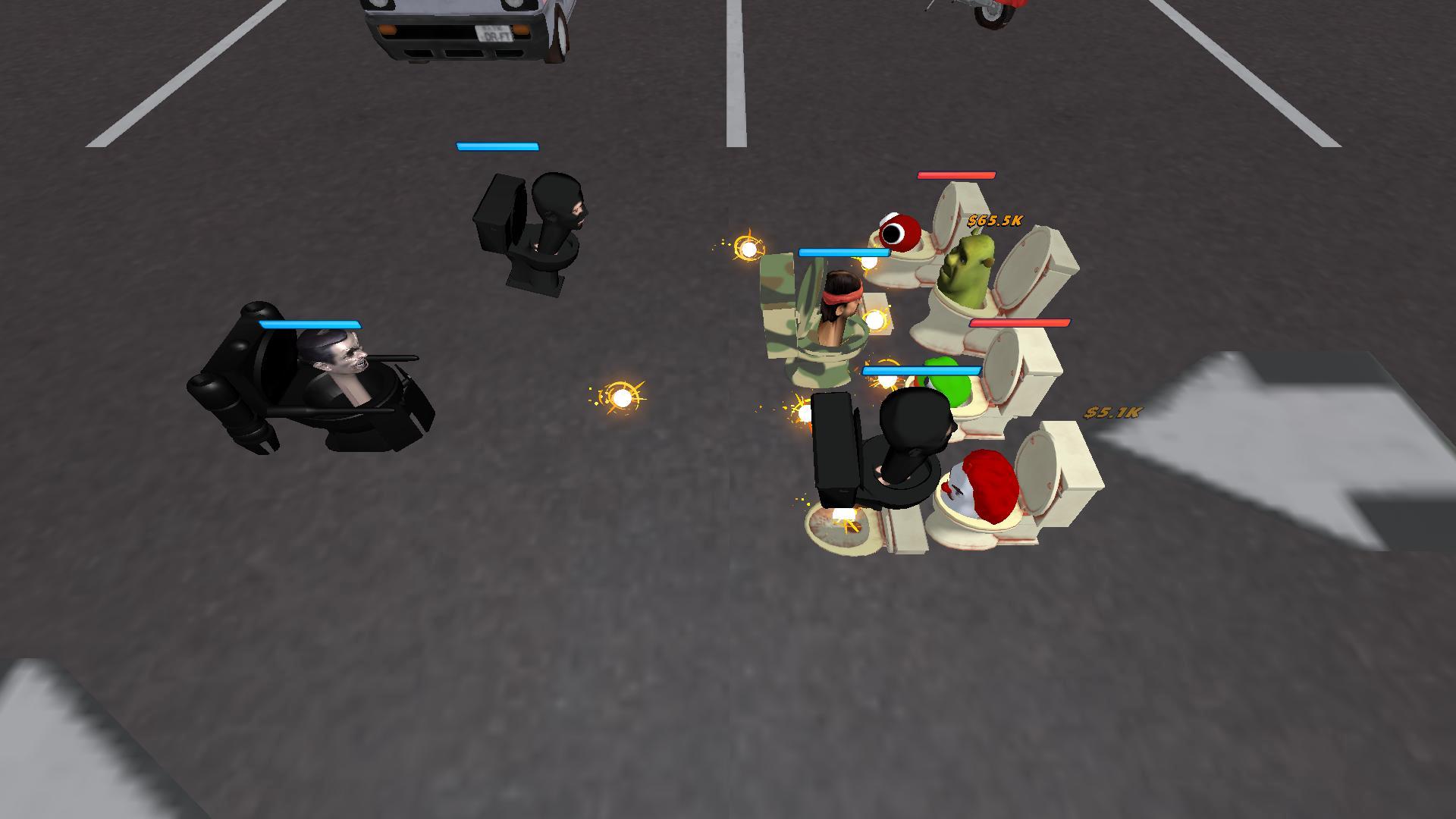 Merge Toilet Monsters screenshot