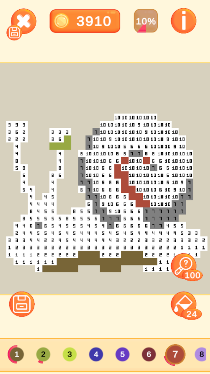 Pixel Alchemy: Color by Number screenshot 6