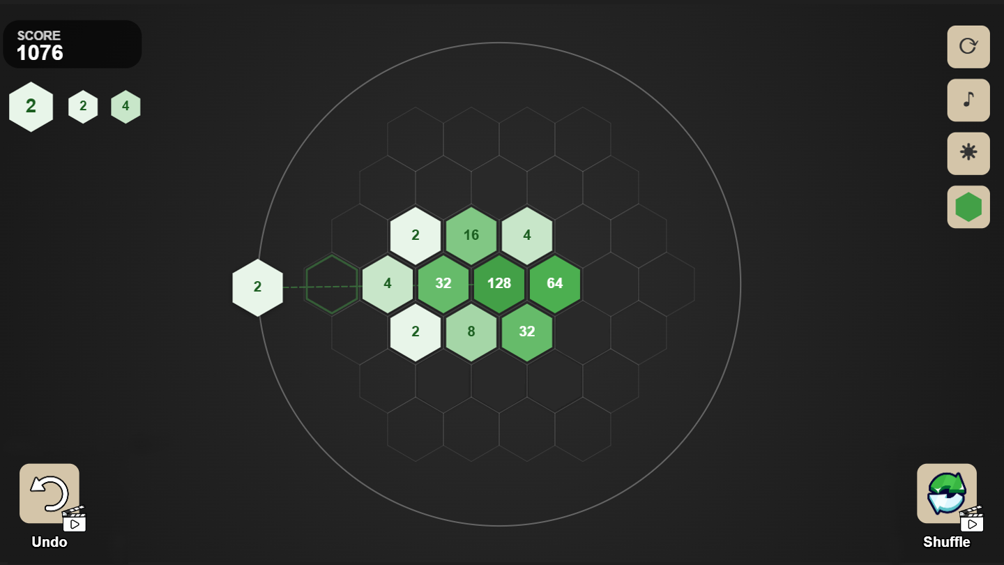 Gravity 2048 — screenshot 2