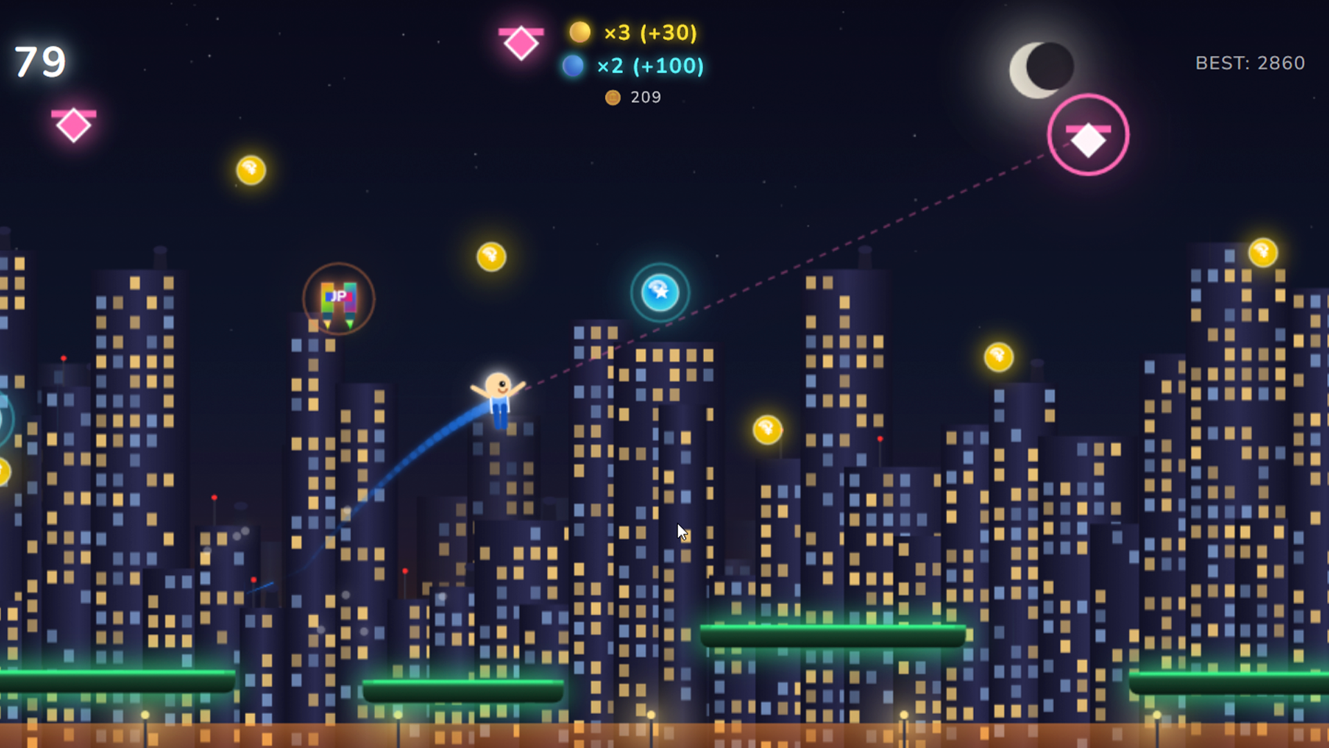 Superhero Flight: Extreme — screenshot 1