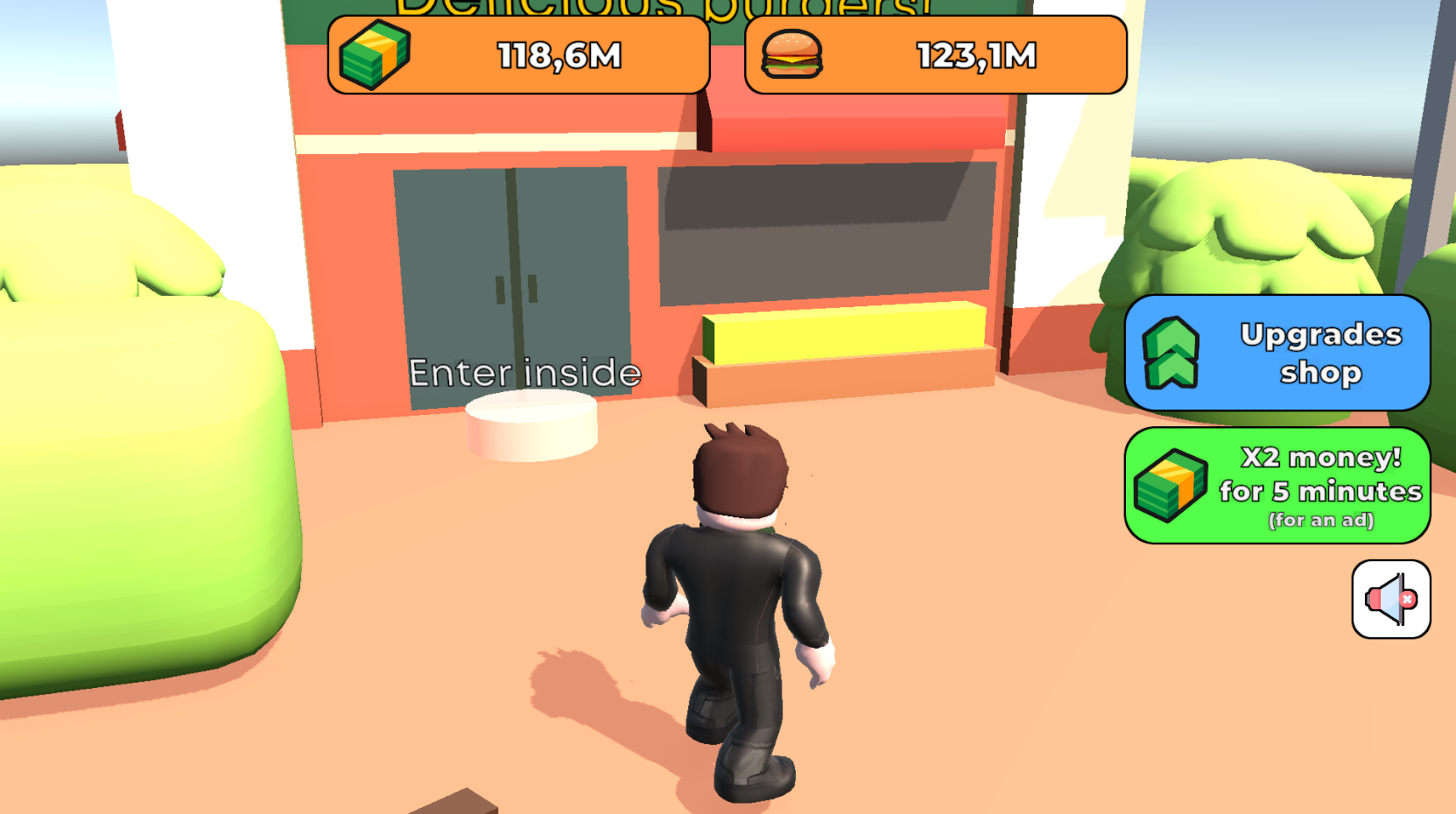 Robby tycoon: Cook and sell burgers! screenshot