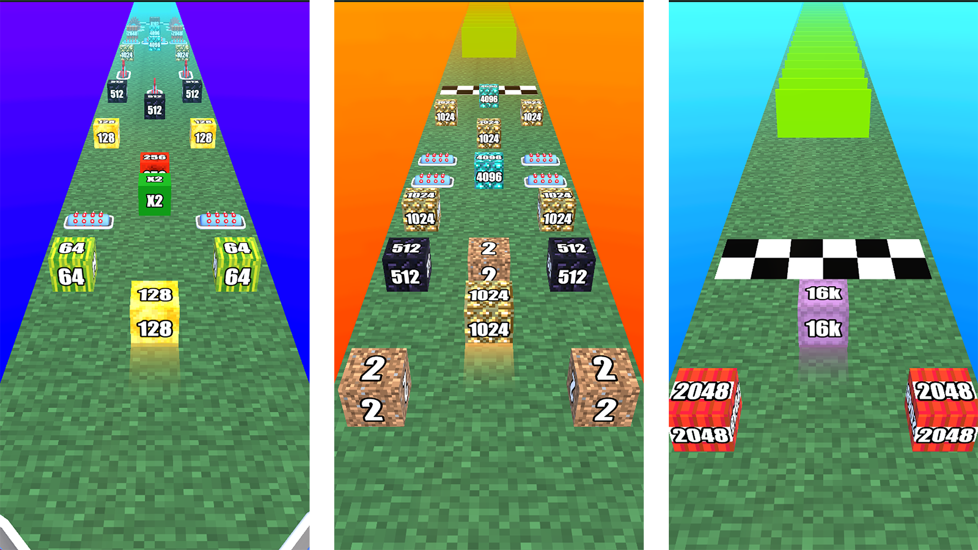 Jelly mine 2048 screenshot