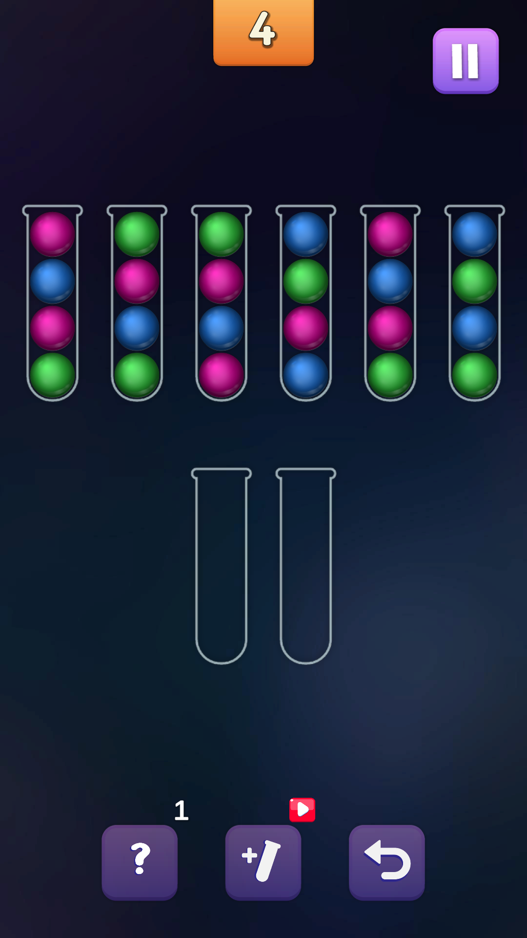 Sort Colored Balls Puzzle screenshot 8