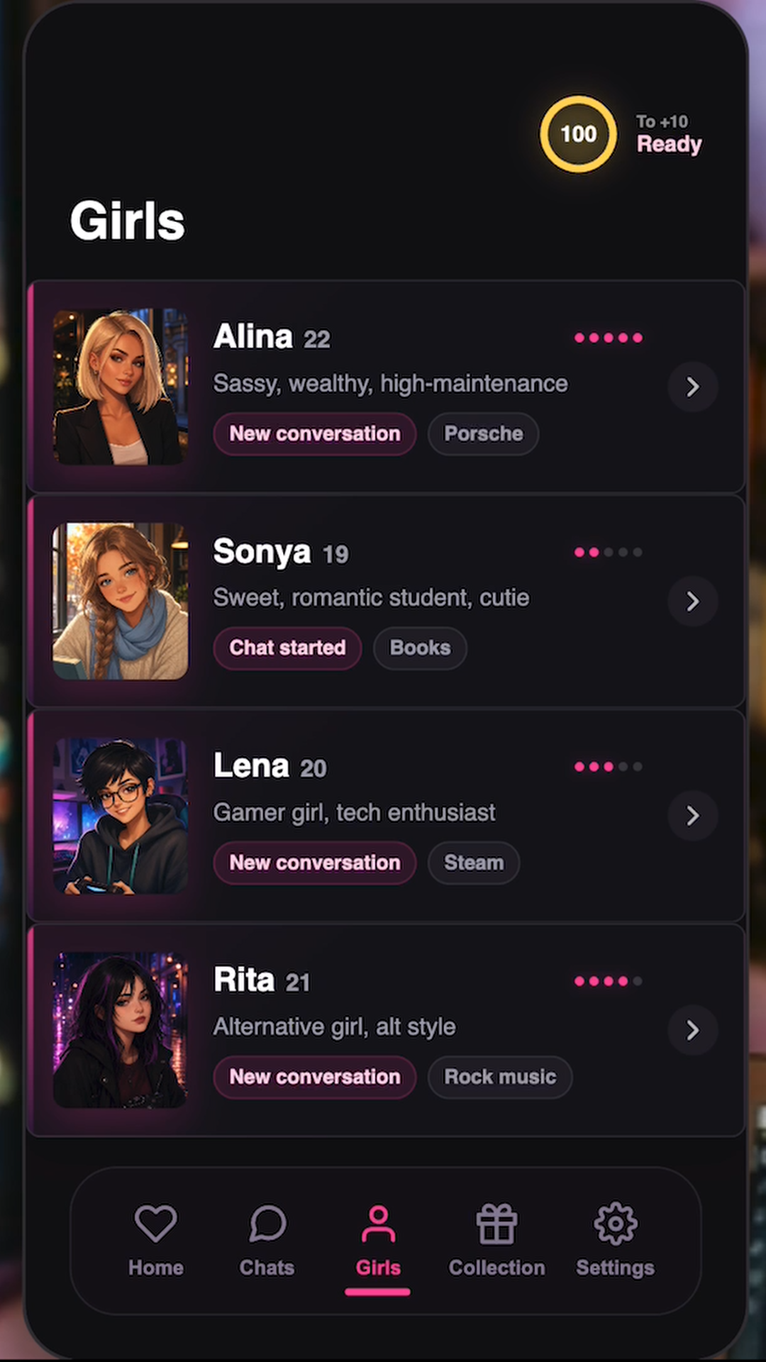 New Chat: Chat With Your Favorite Girlfriends! screenshot 4