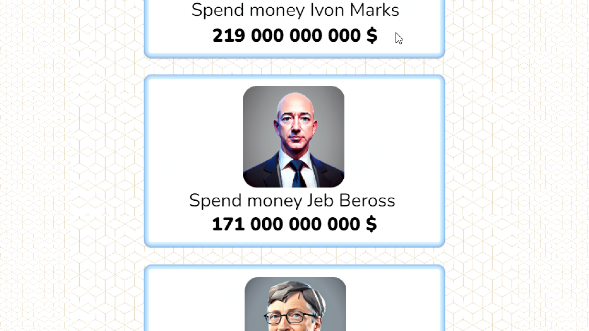 Spend Billionaire's Money. Rich man simulator. screenshot