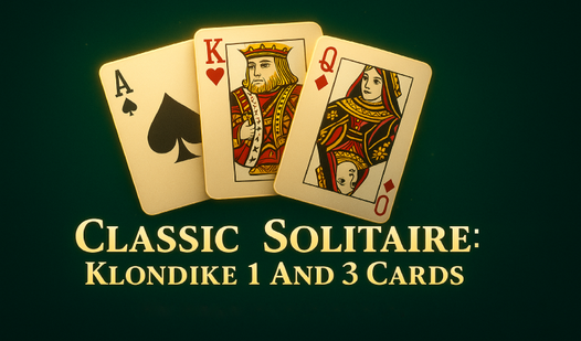Classic Solitaire: Klondike 1 And 3 Cards