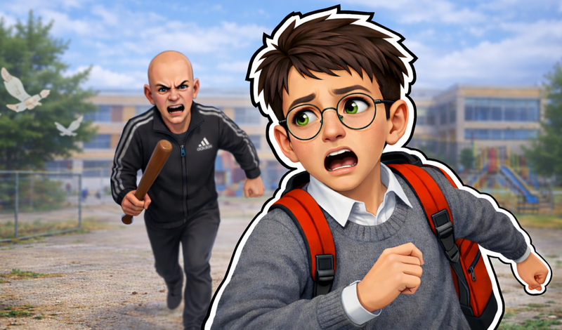 Bogdan Escape: Angry Bully game cover