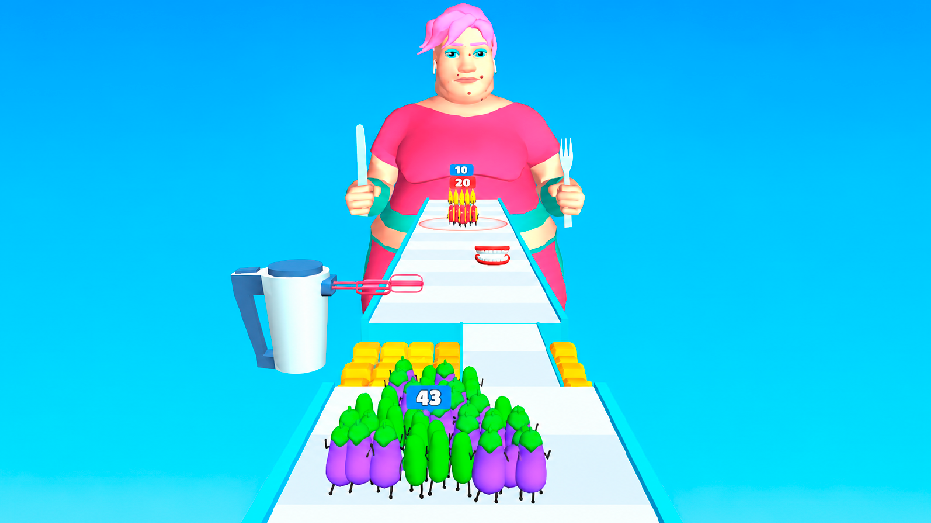 Еда: Побег и Битва — screenshot 4