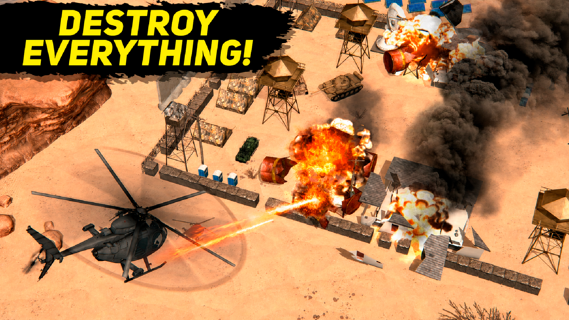 Desert Heli Strike 3D: Gunship — screenshot 3