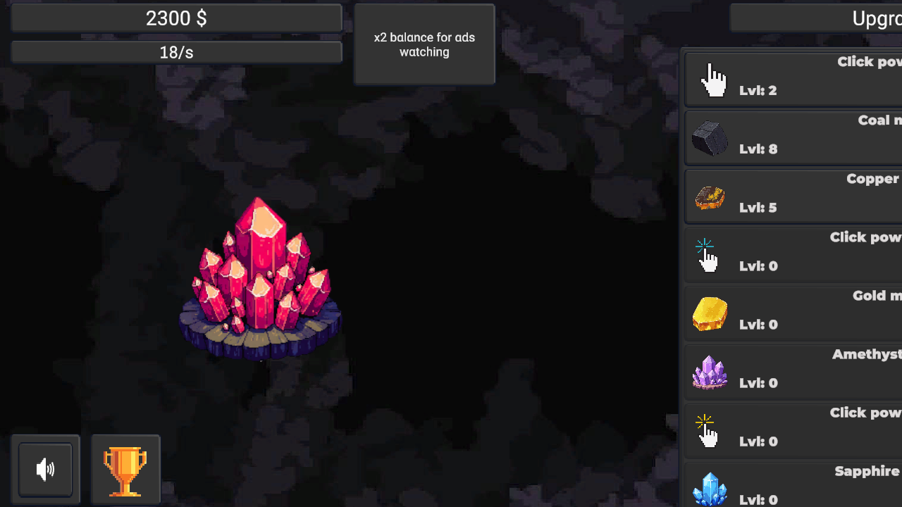 Resource Mining: Clicker — screenshot 1