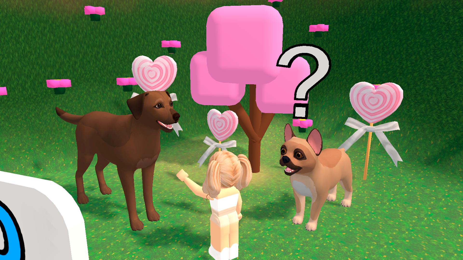 Guess the Doggy or Explode! 3D Obby Dress-Up screenshot