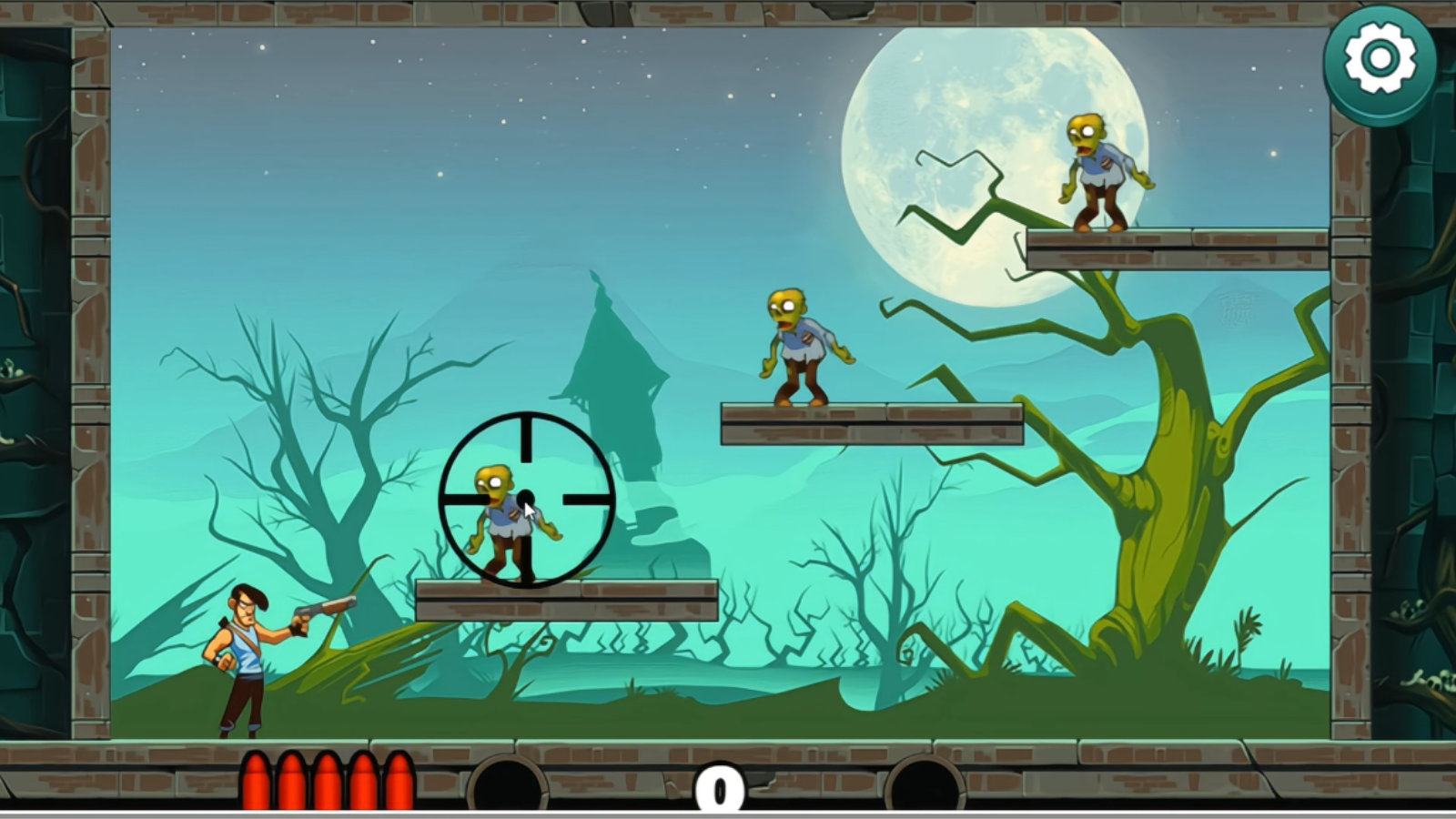 One Shell Man: Brainless Warfare screenshot 1