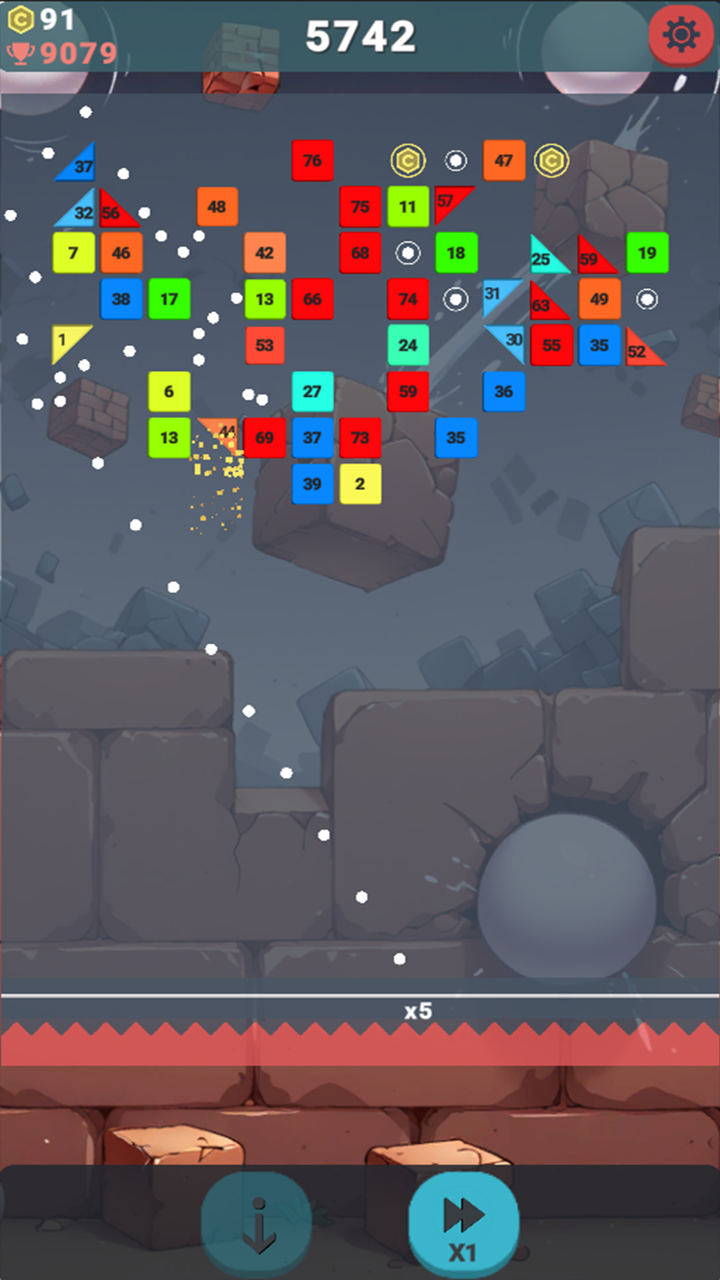 Bricks Breaker Ball screenshot 5