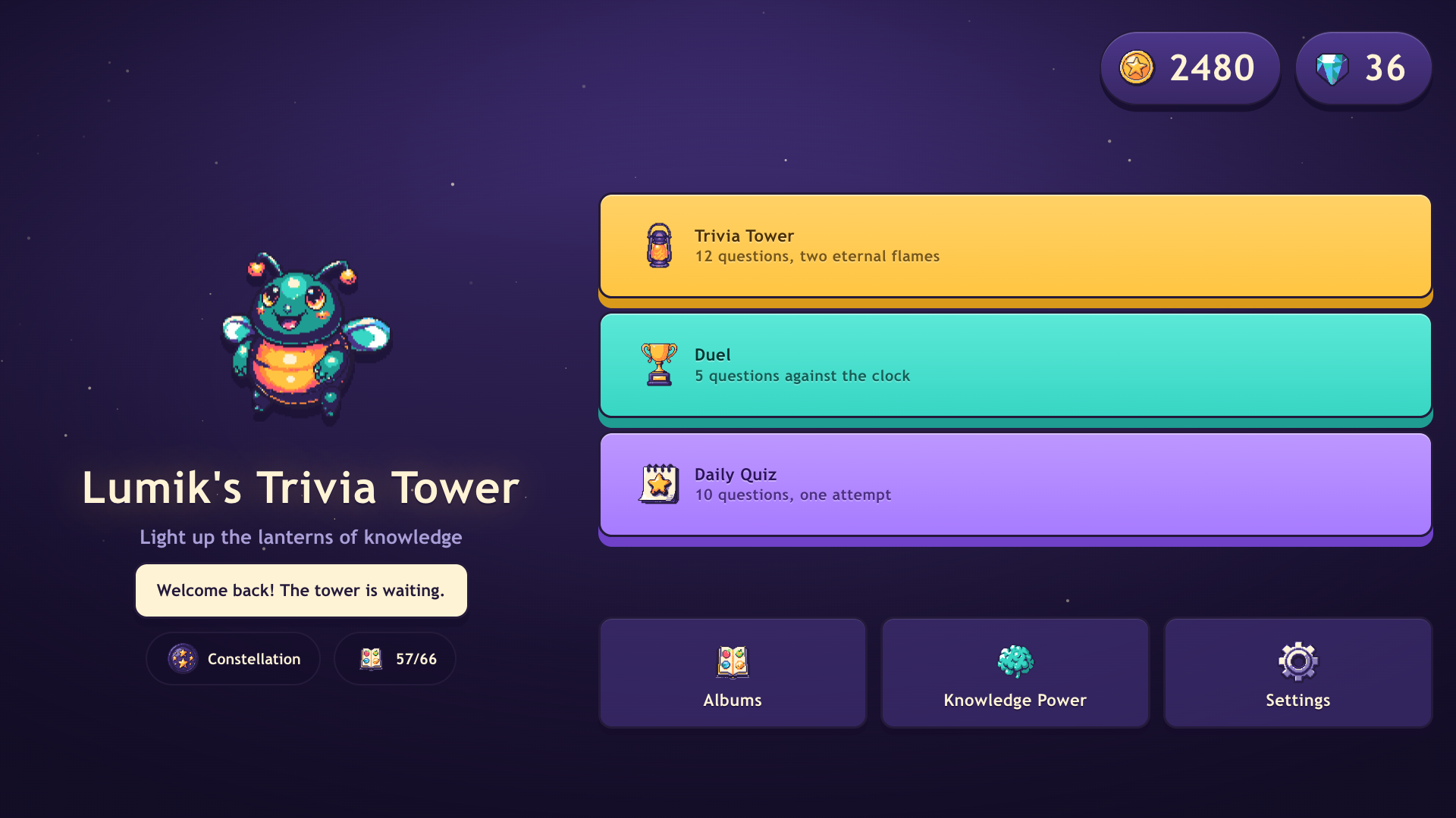 Lumik's Trivia Tower — screenshot 6