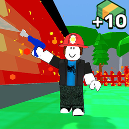 Обби: Работа пожарным