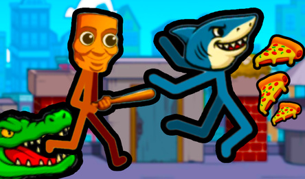 Italian Animals Stick Parkour Brainrot