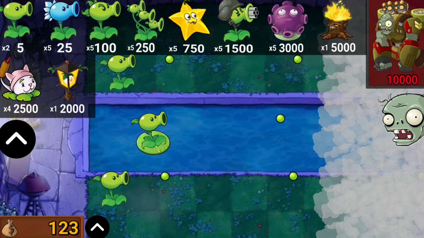 Plants VS Zombie: Fog screenshot
