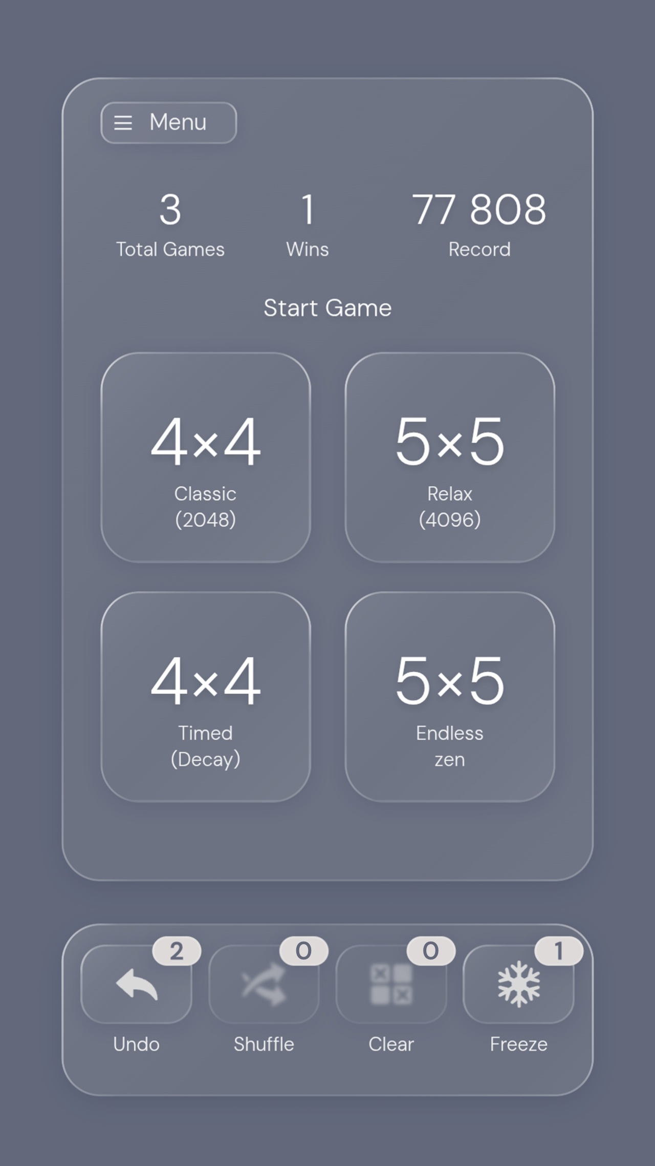 2048 Fresh Start screenshot 3