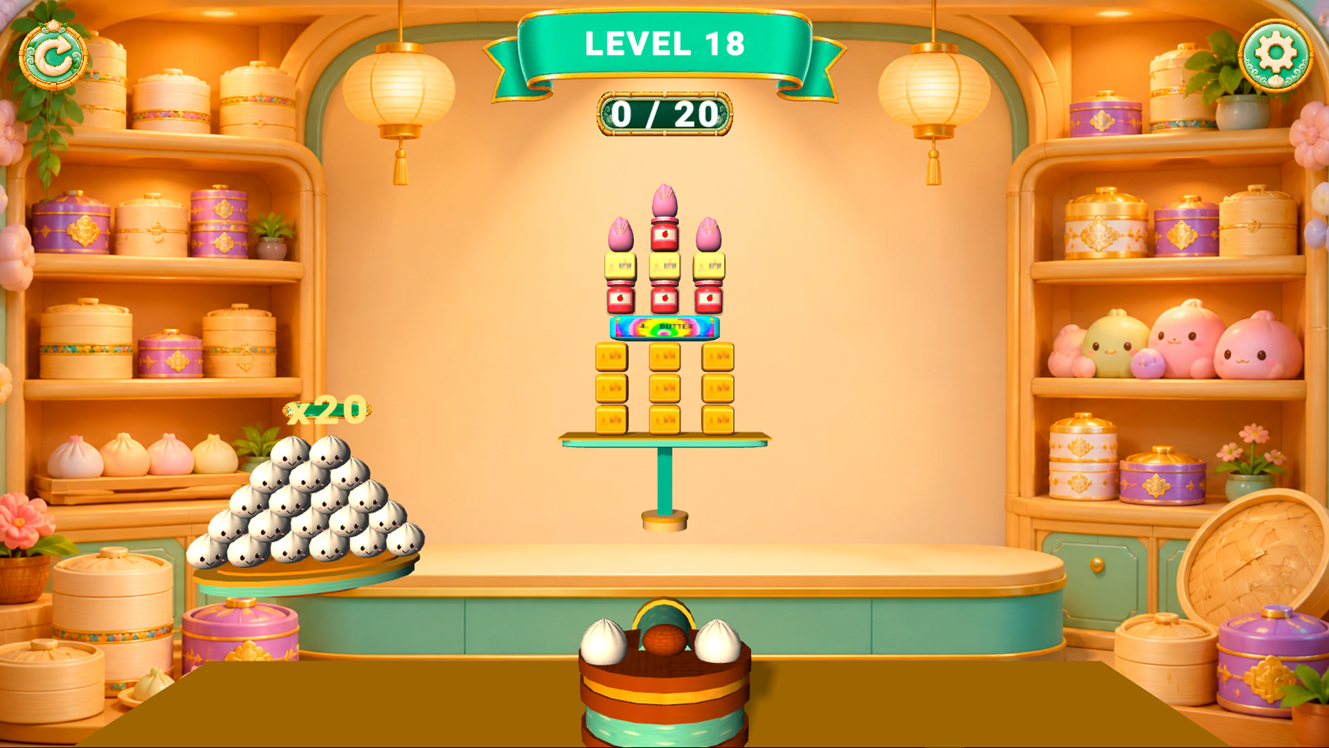 Mystery Dumpling: Cannon Smash — screenshot 4