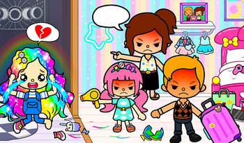 Toca Boca Rainbow House