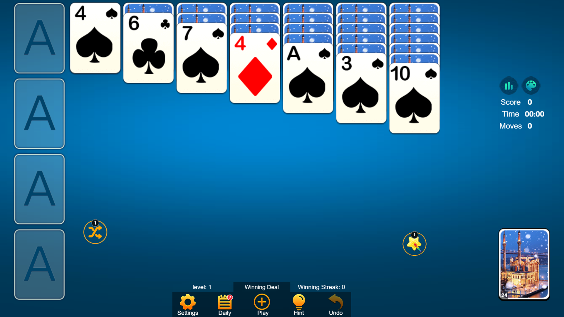 Solitaire HD screenshot