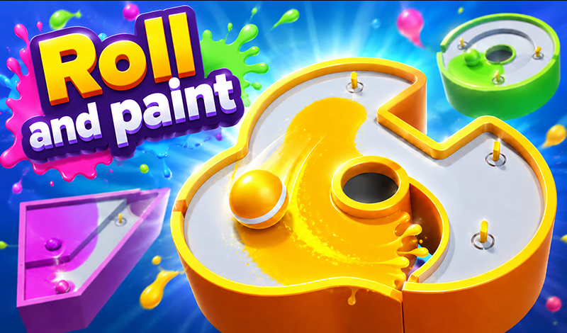 Roll and paint game cover
