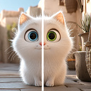 Cozy Cats: Find 10 Differences