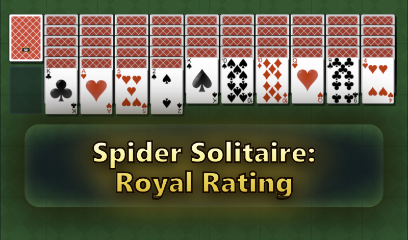 Spider Solitaire: Royal Rating game cover