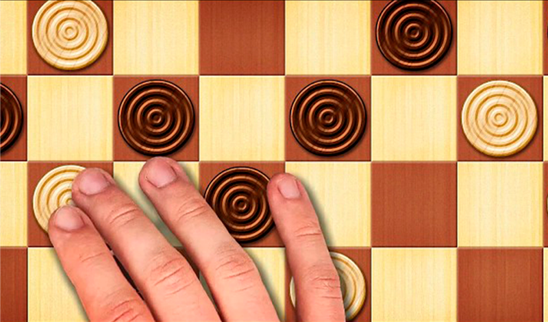 Checkers Russian game cover