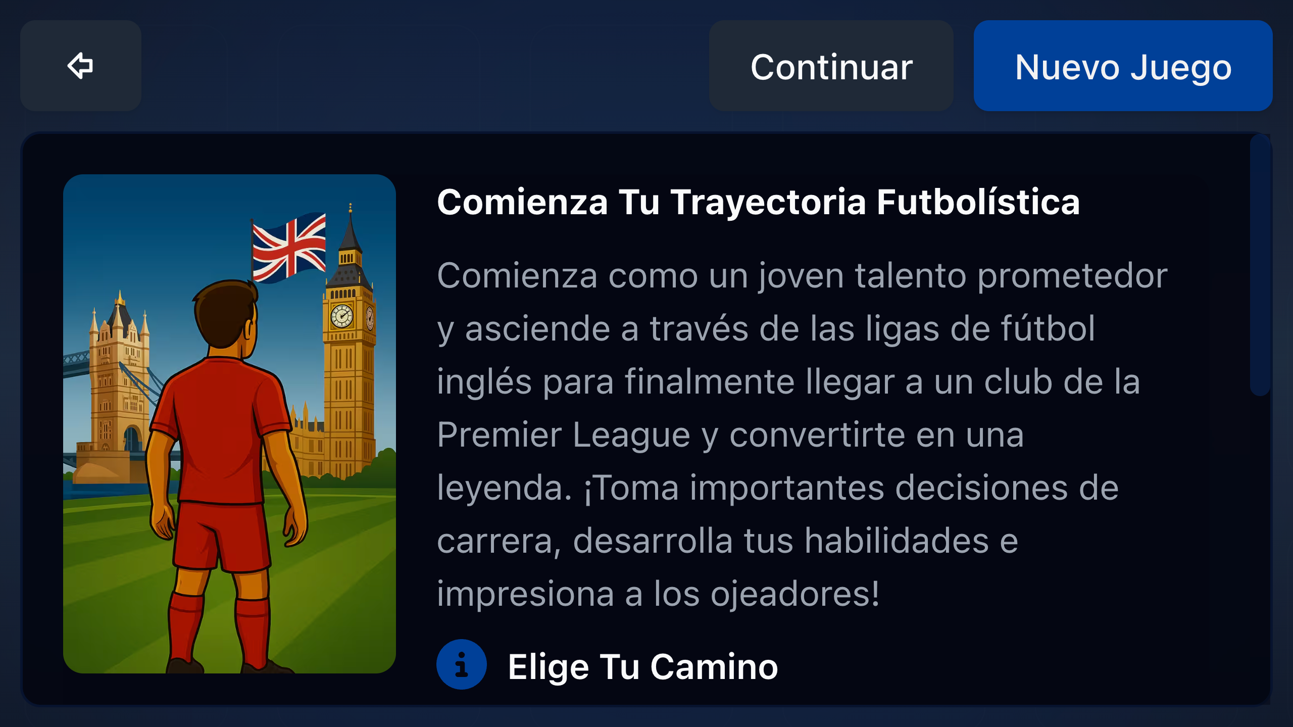 Football Career Simulator — screenshot 4