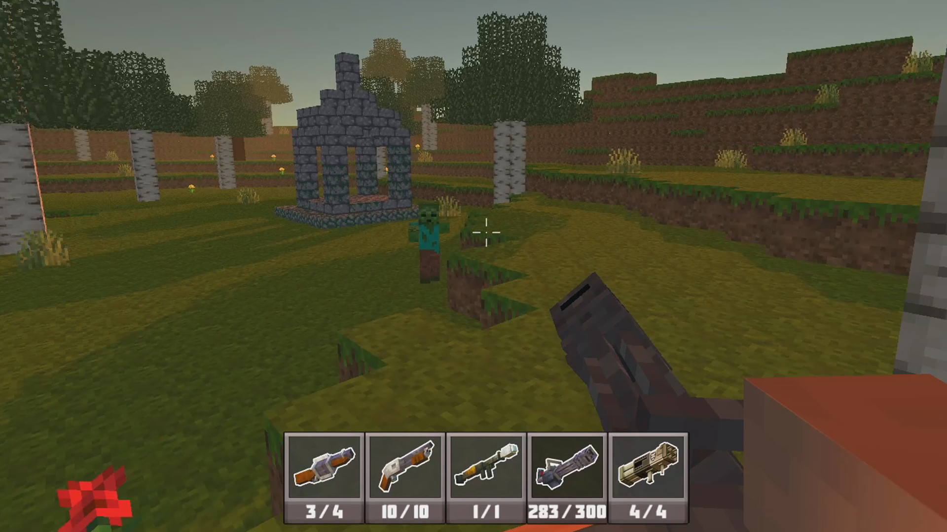 Shooter Craft: Zombie Apocalypse screenshot
