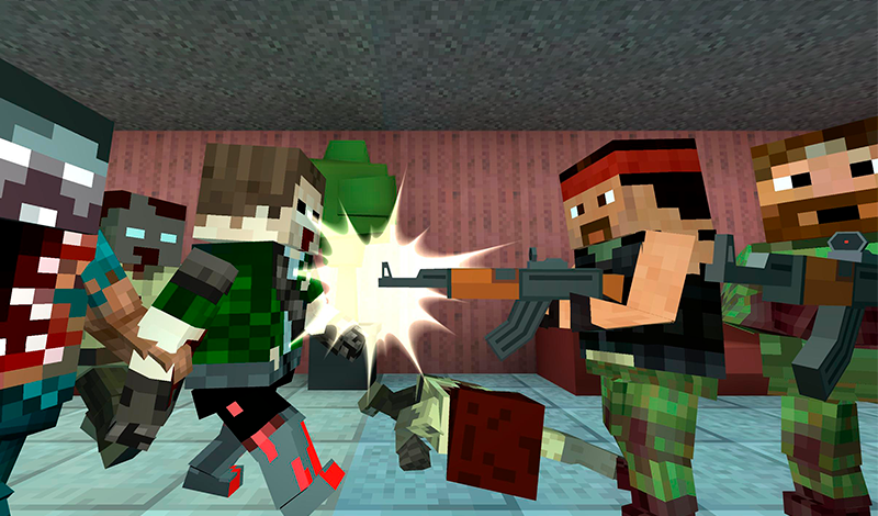 Zombies vs the Living: Survival in Skyscraper game cover