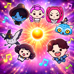 K-pop Стикеры: Бей Бит!